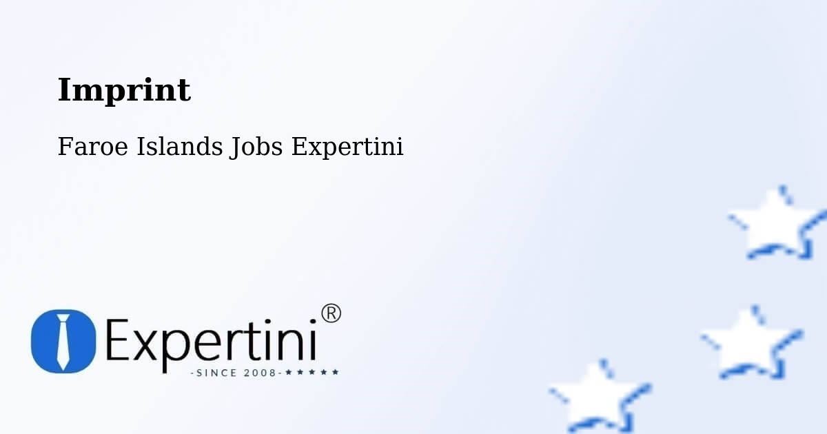 Imprint – Skopun - Faroe Islands Jobs Expertini